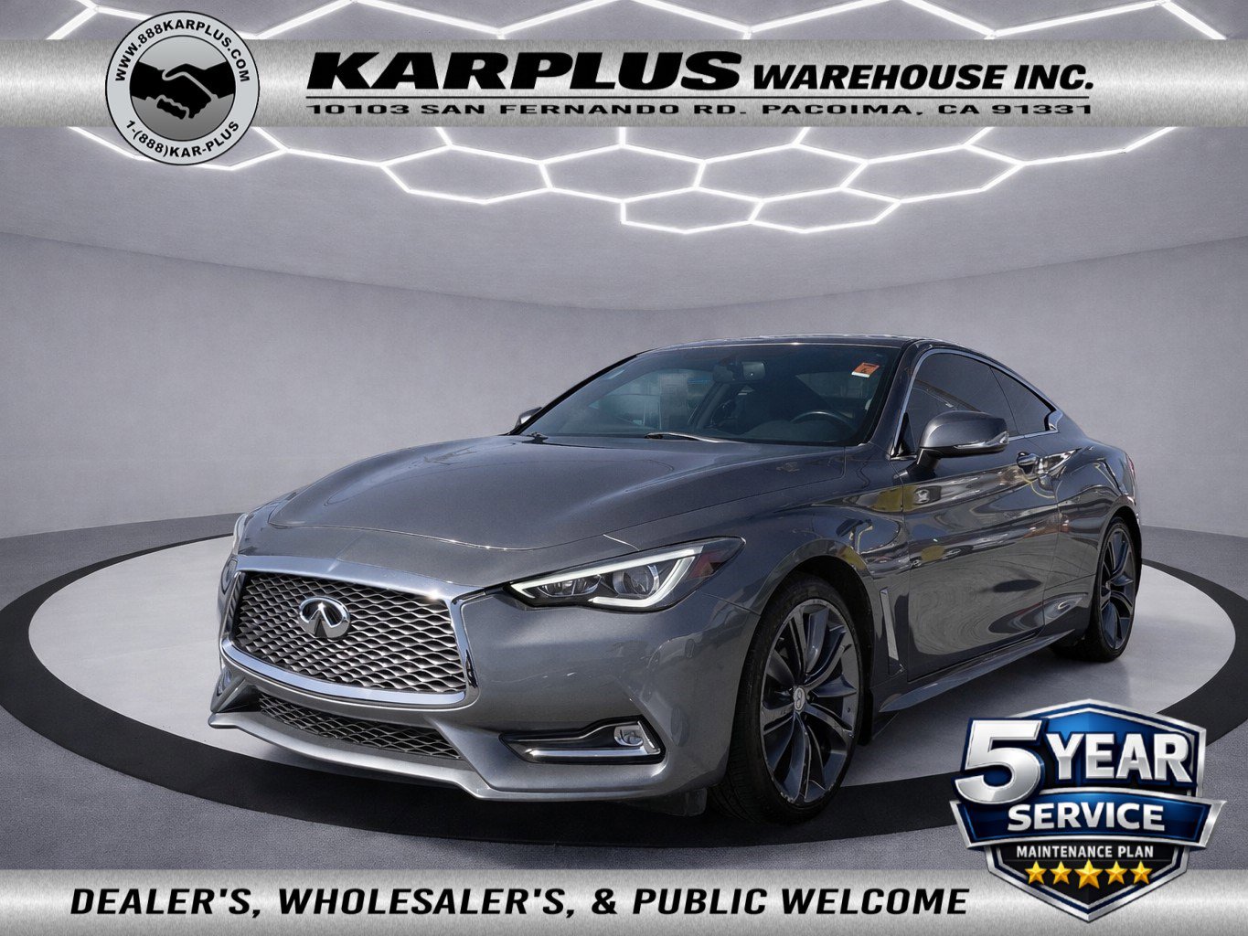 Used 2017 INFINITI Q60 w/ Premium Package image 1