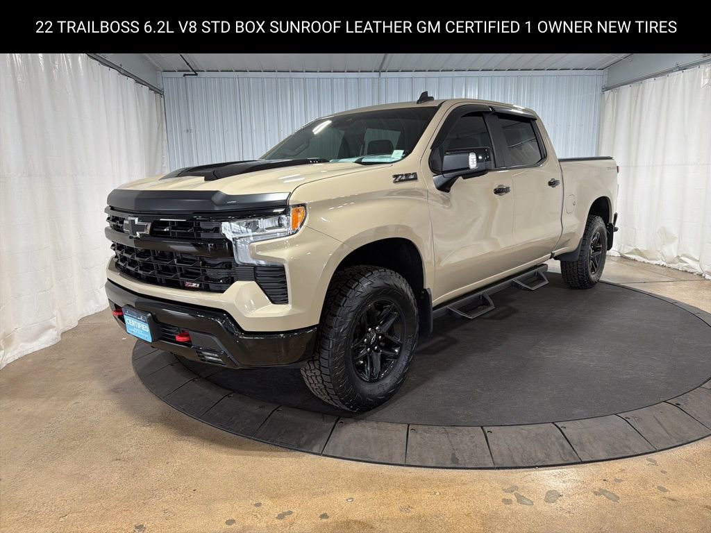 Certified 2022 Chevrolet Silverado 1500 LT Trail Boss w/ LT Trail Boss Premium Package