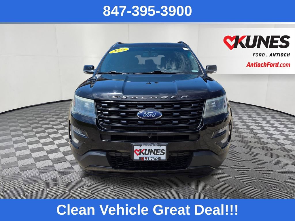 Used 2016 Ford Explorer Sport w/ Equipment Group 401A AWD/4WD image 2