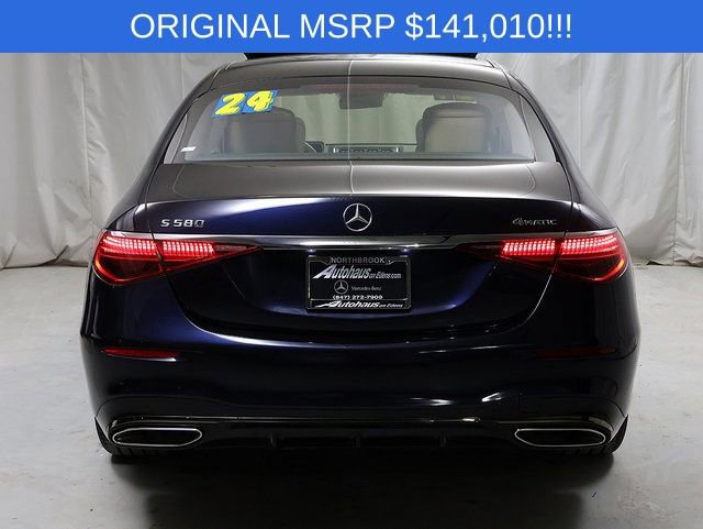 Certified 2024 Mercedes-Benz S 580 4MATIC Sedan w/ AMG Line image 7