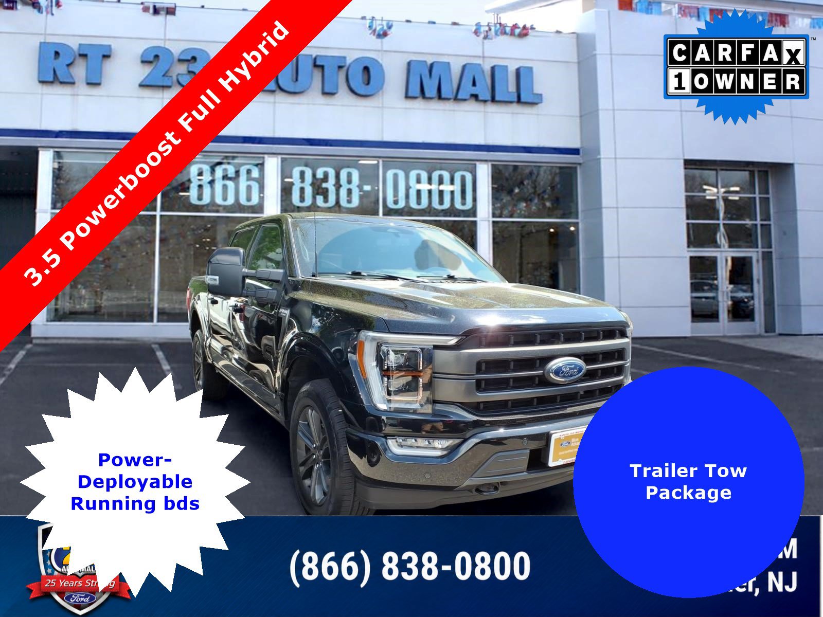 Certified 2023 Ford F150 Lariat w/ Equipment Group 502A High