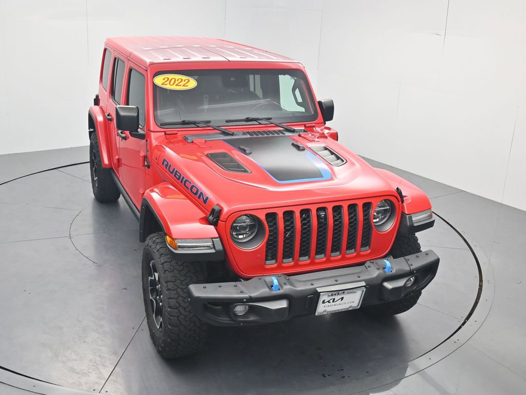 Used 2022 Jeep Wrangler Unlimited Rubicon 4xe w/ Steel Bumper Group image 43
