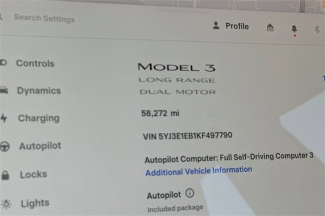 Used 2019 Tesla Model 3 Long Range image 28