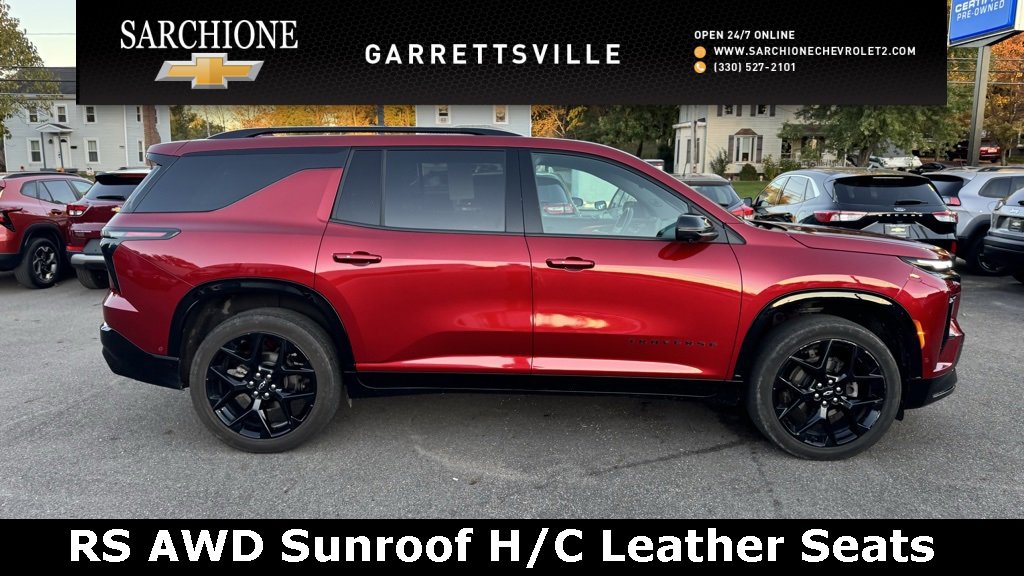 Used 2024 Chevrolet Traverse RS w/ LPO, Floor Liner Package