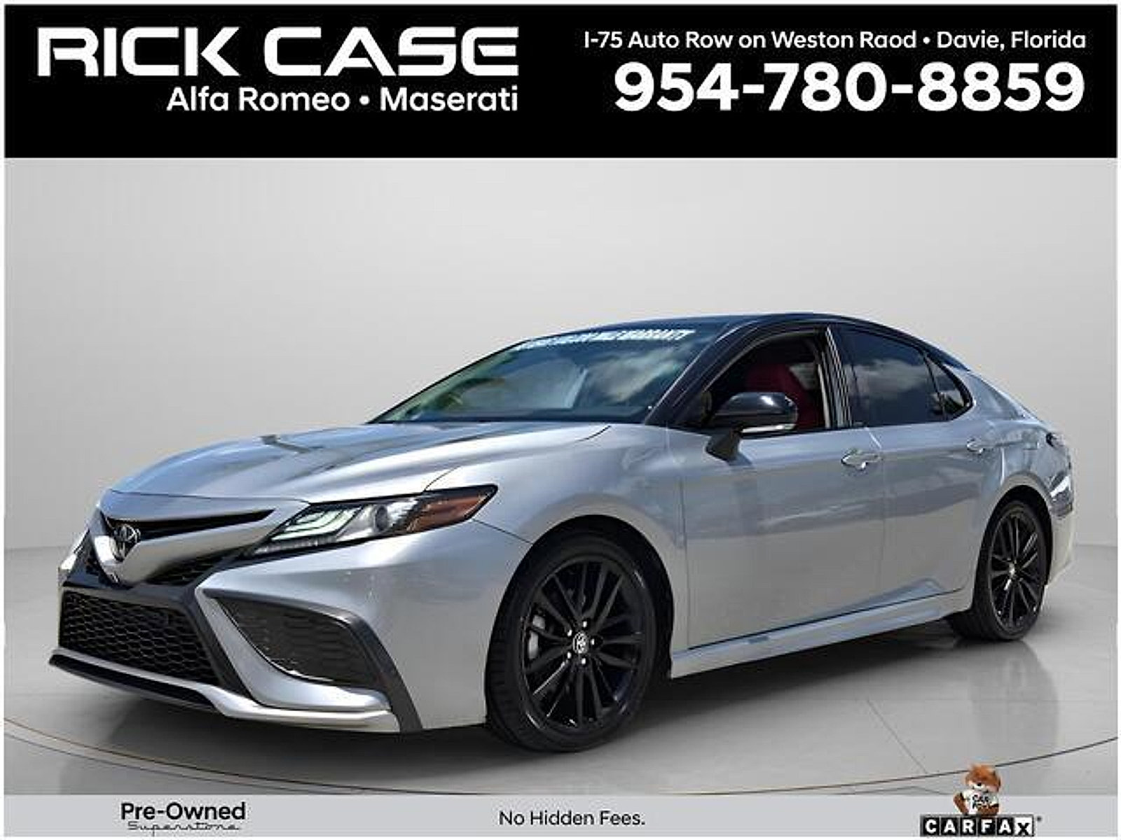 Used 2021 Toyota Camry XSE w/ Navigation Package