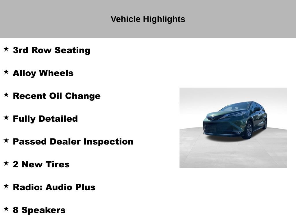 Used 2023 Toyota Sienna XLE image 9