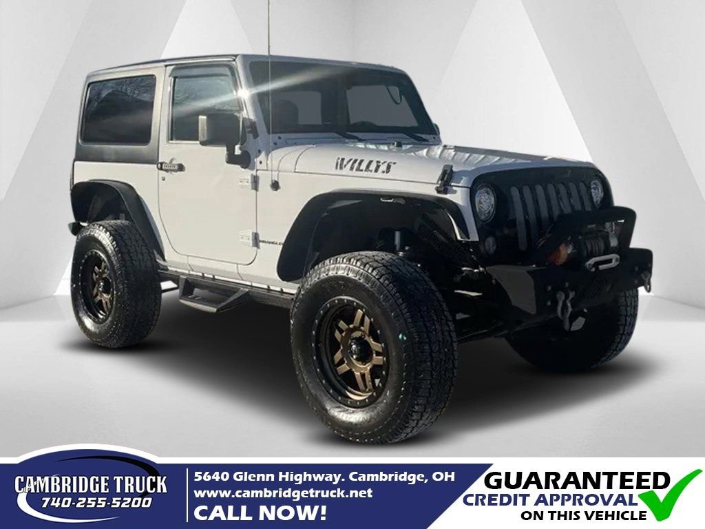 Used 2018 Jeep Wrangler Willys Wheeler w/ Quick Order Package 24W image 1