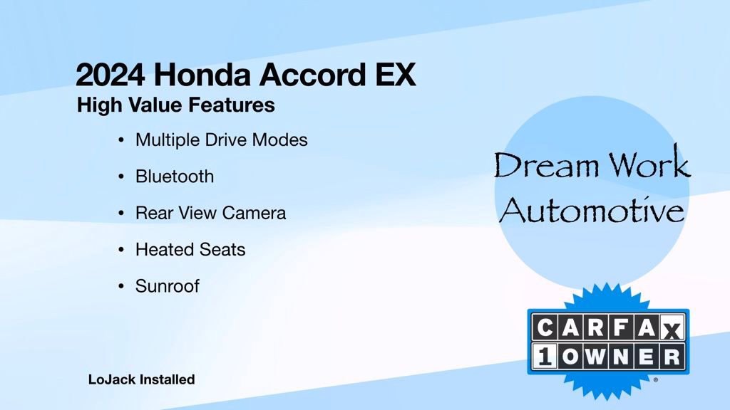 Used 2024 Honda Accord EX image 3