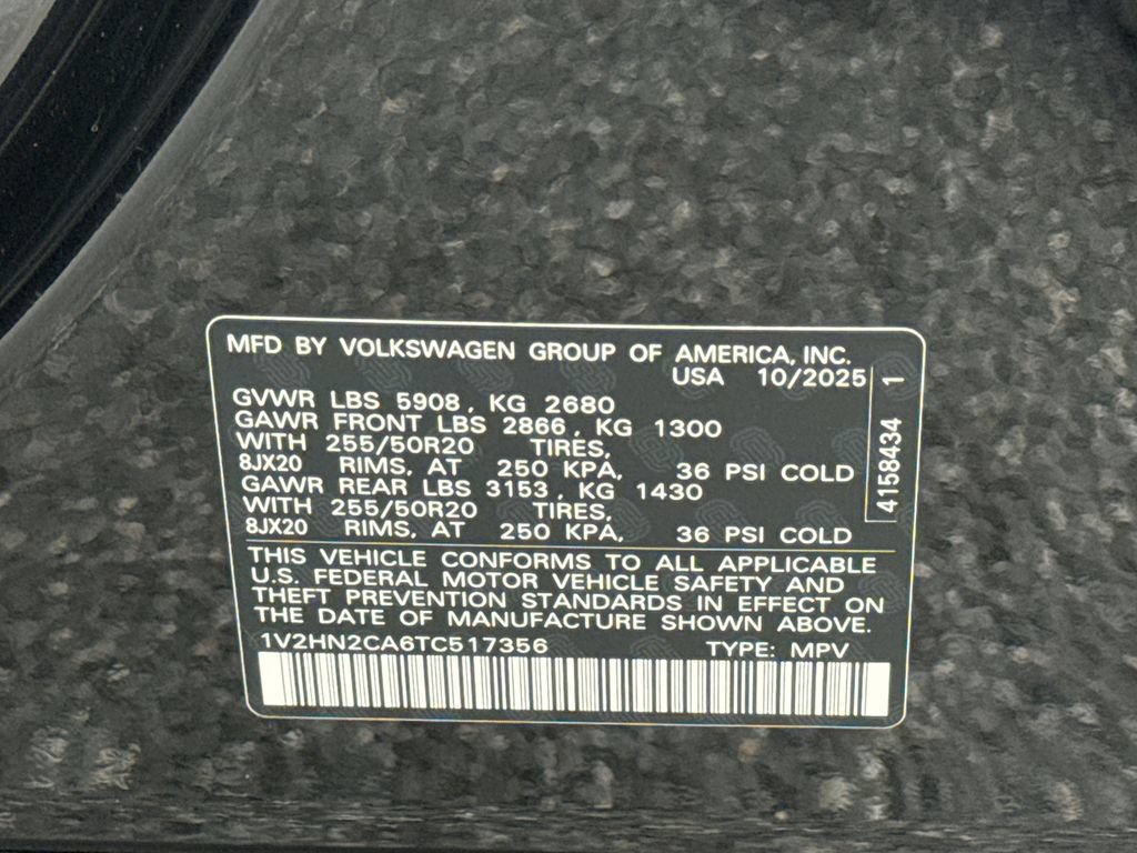 Used 2026 Volkswagen Atlas SE AWD/4WD image 26