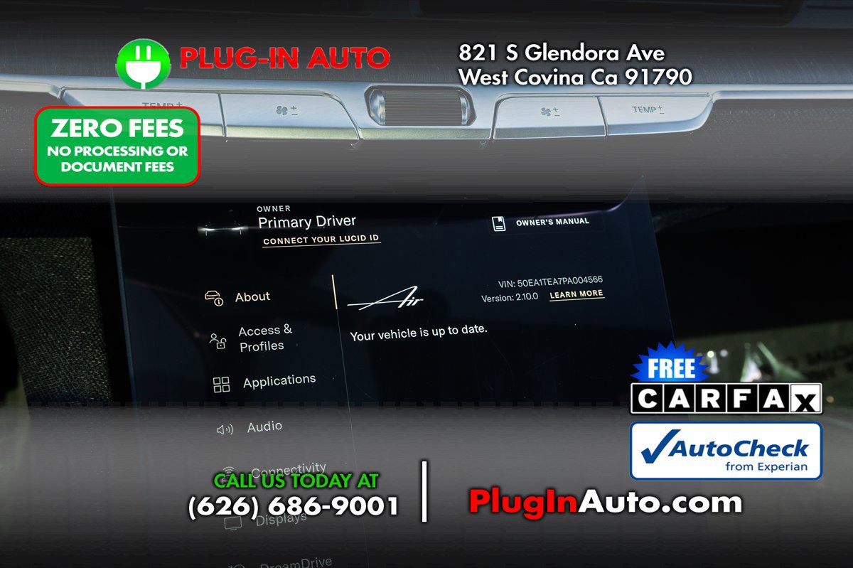 Used 2023 Lucid Air Touring AWD/4WD image 27