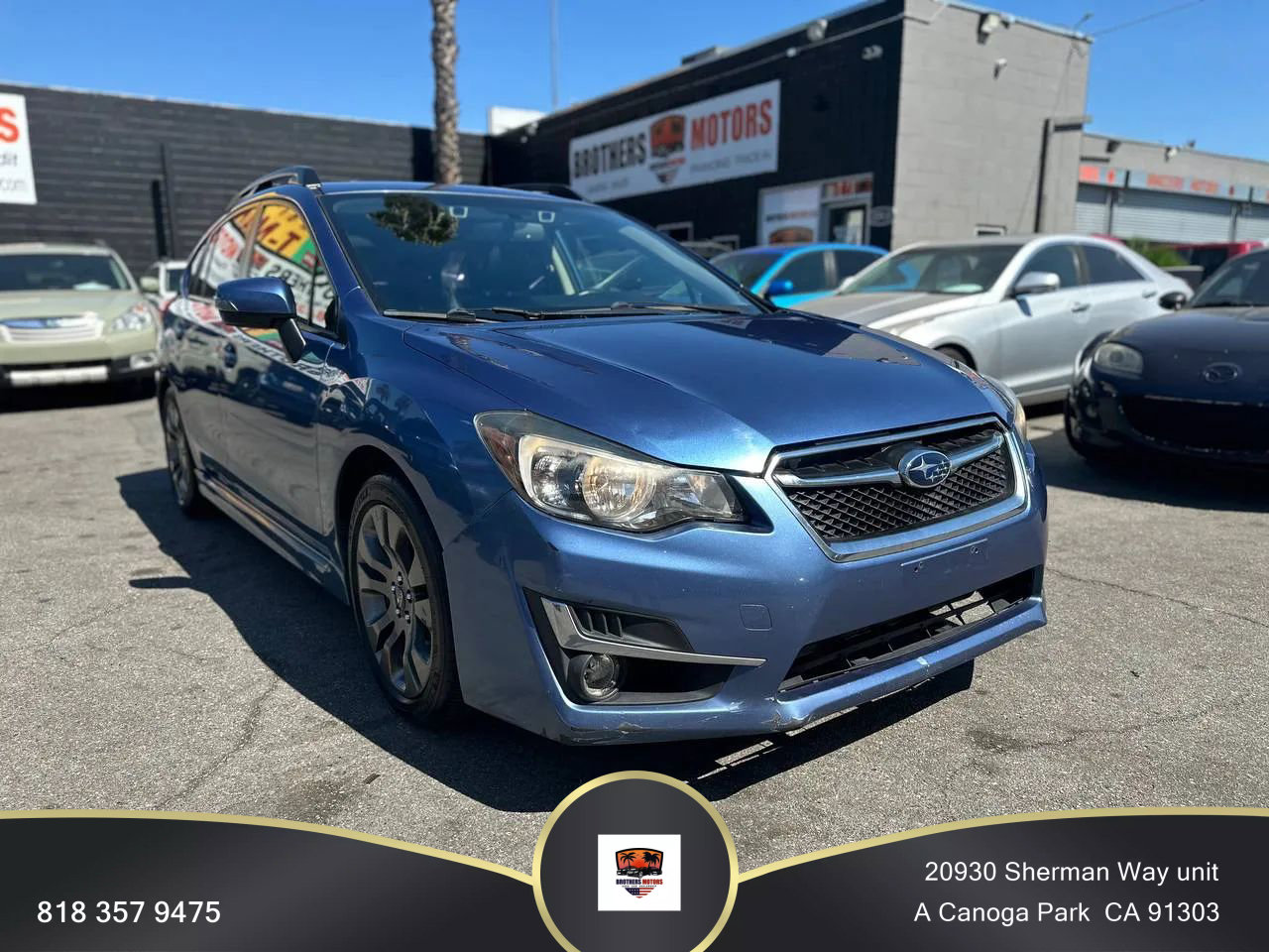 Used 2015 Subaru Impreza 2.0i Sport Limited