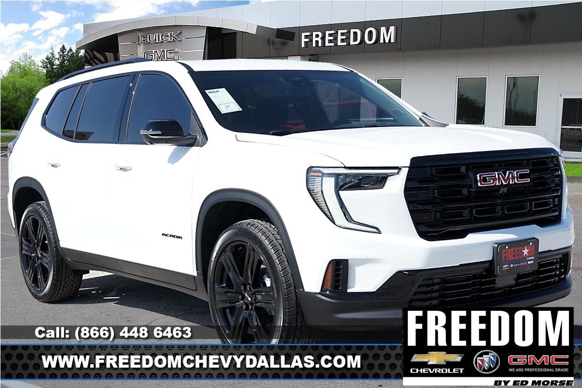 New 2025 GMC Acadia Elevation w/ Black Edition