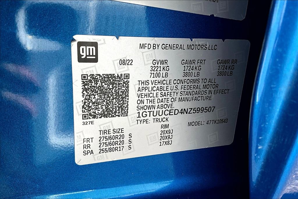 Used 2022 GMC Sierra 1500 Elevation image 36