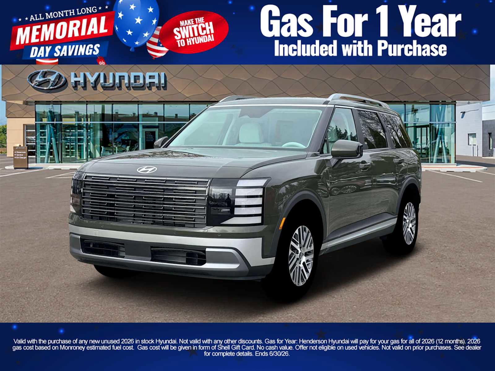 New 2026 Hyundai Palisade SEL
