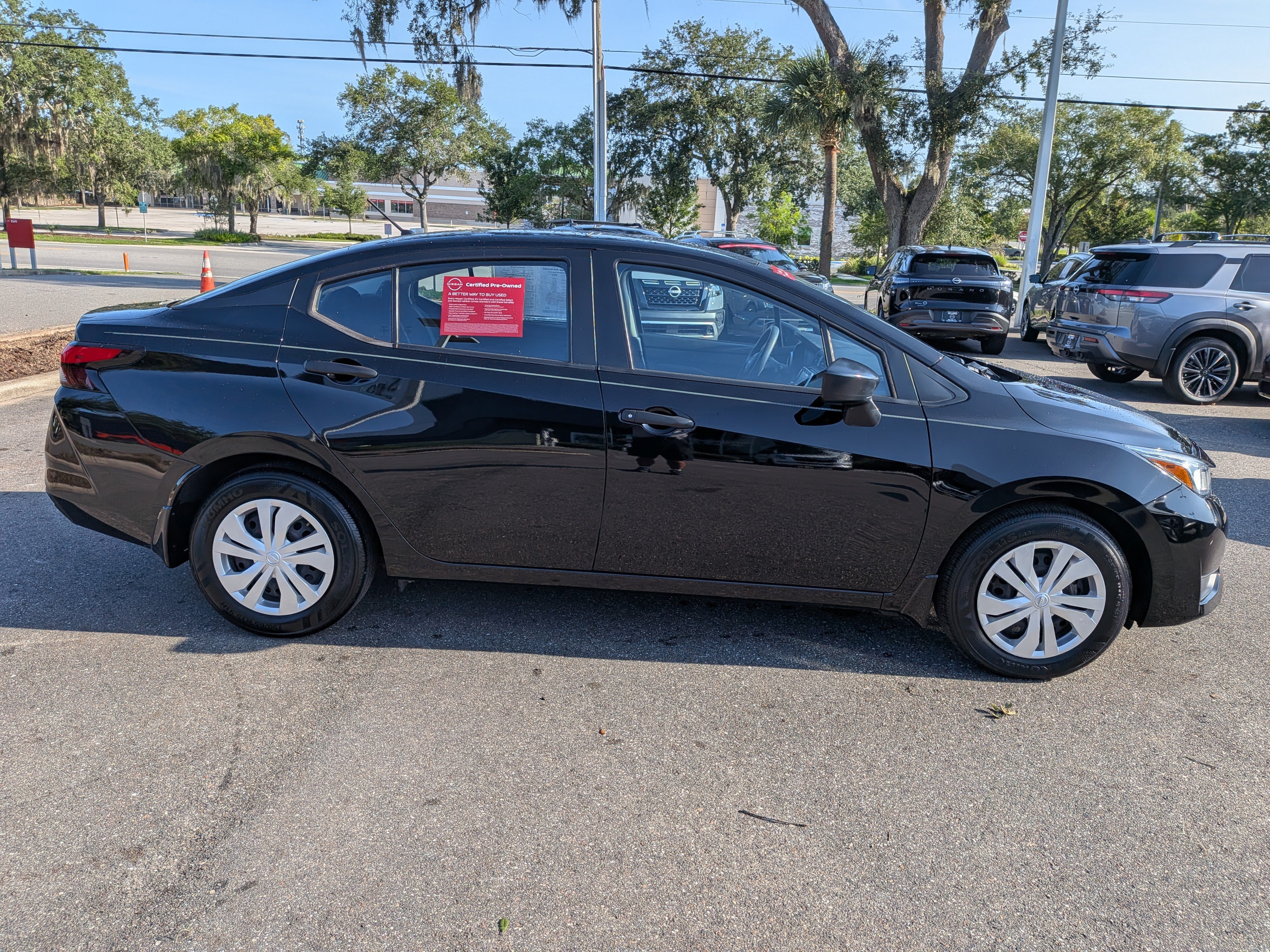 Certified 2024 Nissan Versa S w/ Trunk Package FWD image 3