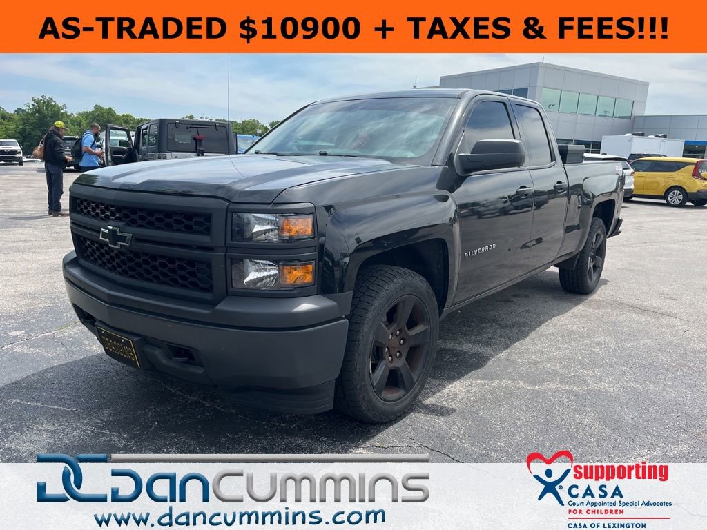 Used 2015 Chevrolet Silverado 1500 W/T w/ Black Out Edition AWD/4WD image 1