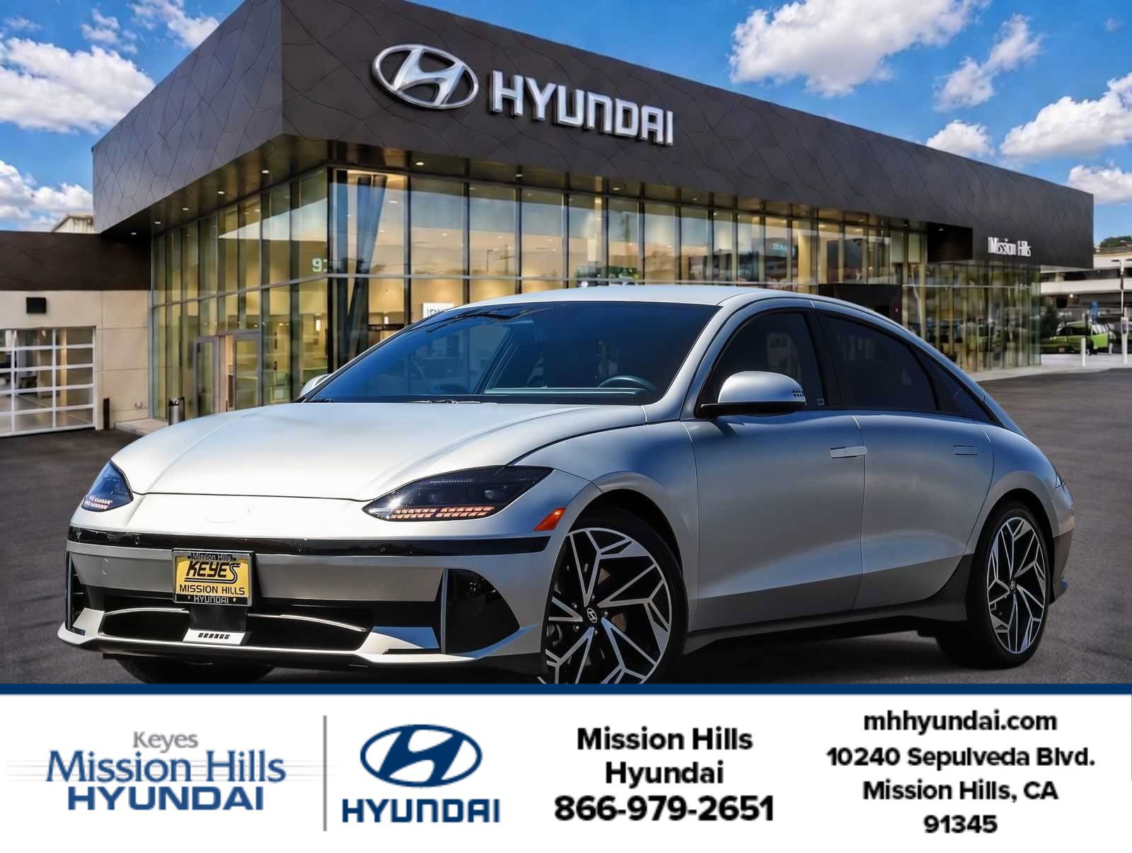 Certified 2023 Hyundai Ioniq 6 SEL RWD image 1