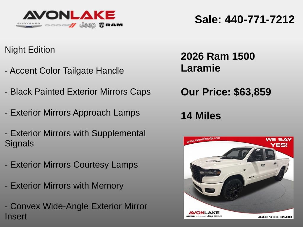 New 2026 RAM 1500 Laramie w/ Night Edition image 12