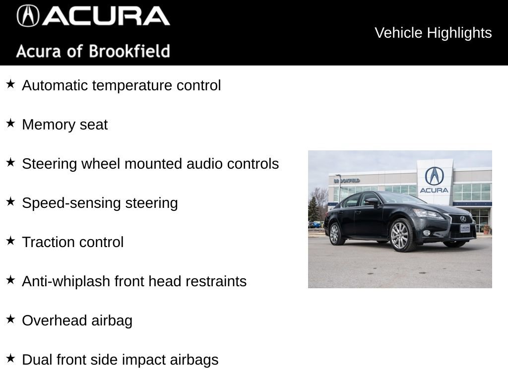 Used 2015 Lexus GS 350 AWD w/ Premium Package image 8