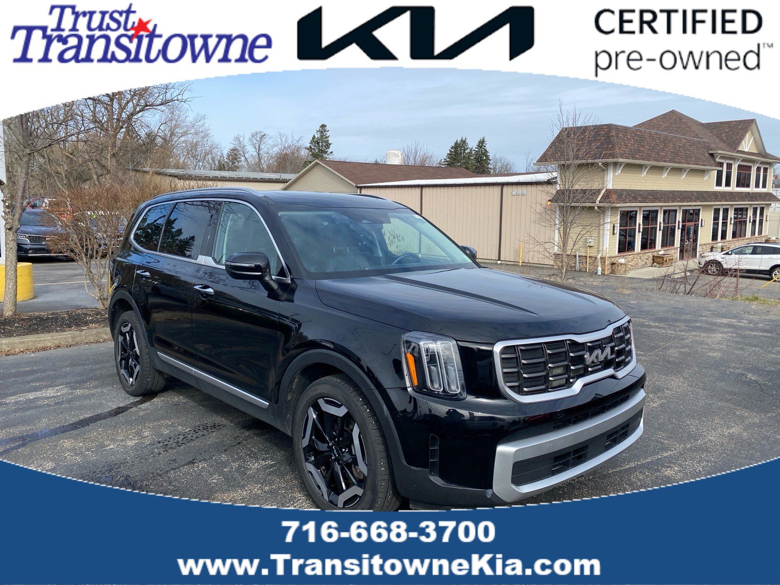 Certified 2023 Kia Telluride S w/ S Sunroof Package image 1