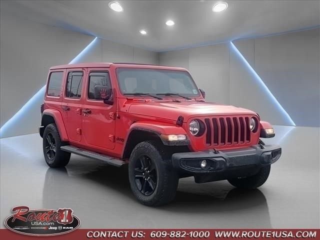 Used 2022 Jeep Wrangler Unlimited Sahara AWD/4WD image 1