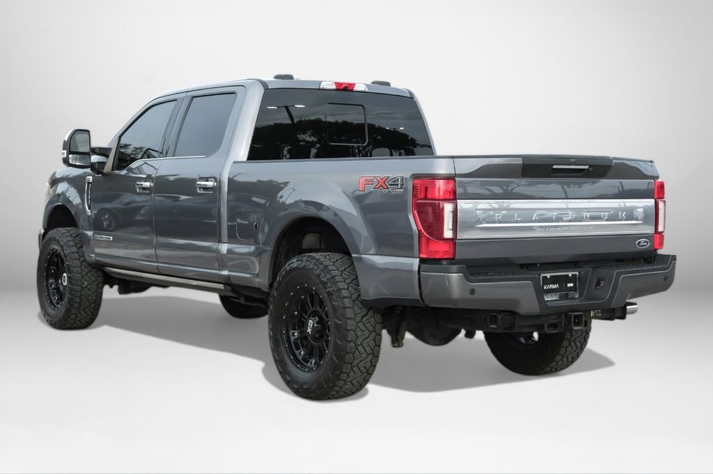 Used 2021 Ford F250 Platinum w/ FX4 Off-Road Package AWD/4WD image 8
