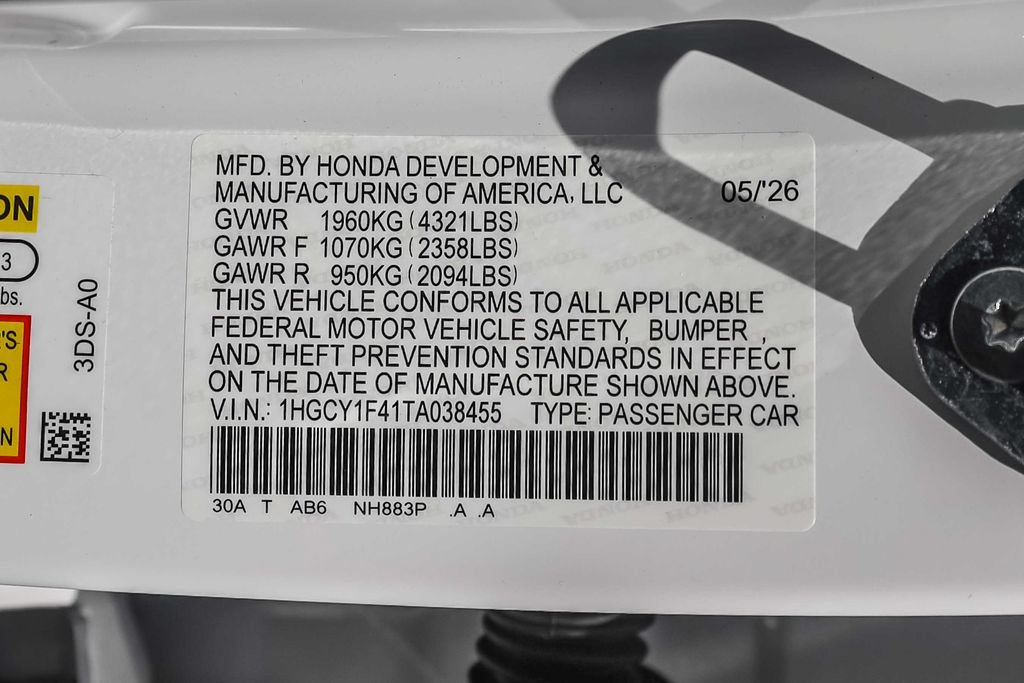 New 2026 Honda Accord SE image 14