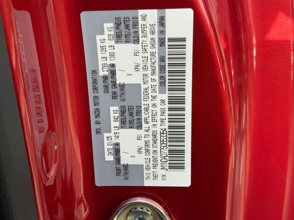 New 2025 MAZDA MX-5 Miata Grand Touring image 22