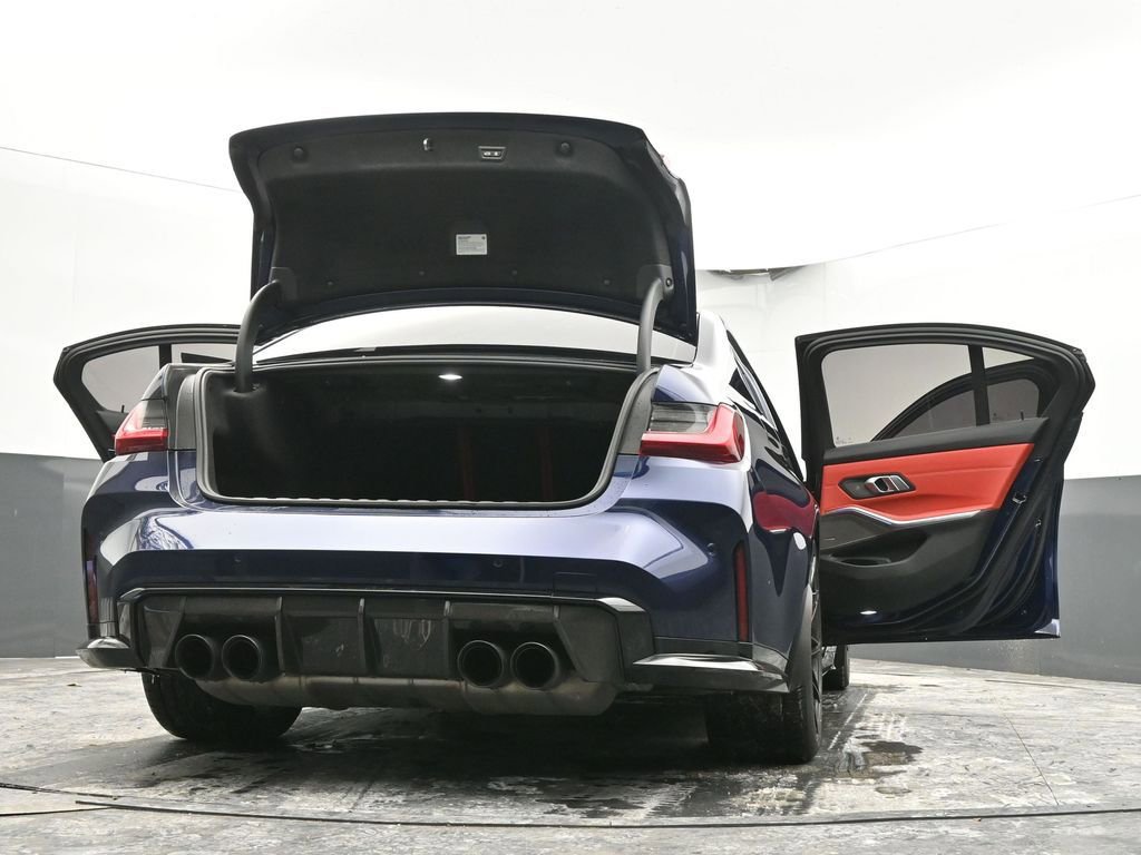 Used 2022 BMW M3 Competition w/ M Carbon Exterior Package AWD/4WD image 80