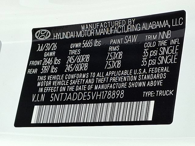 New 2027 Hyundai Santa Cruz SE AWD/4WD image 11