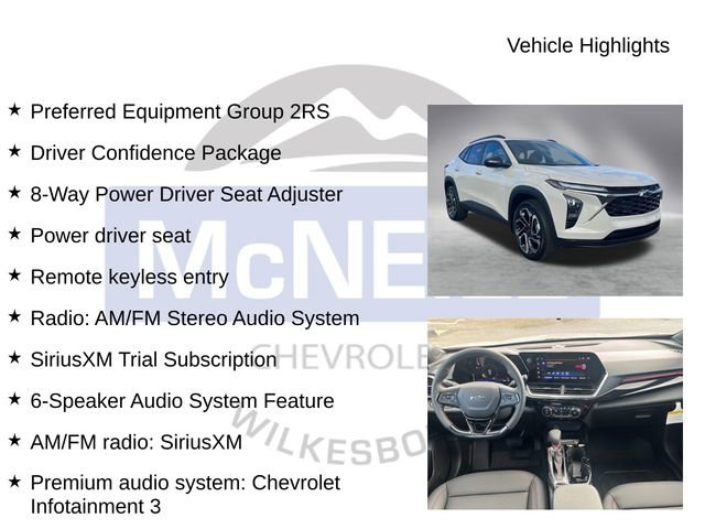 New 2026 Chevrolet Trax RS w/ Driver Confidence Package FWD image 9