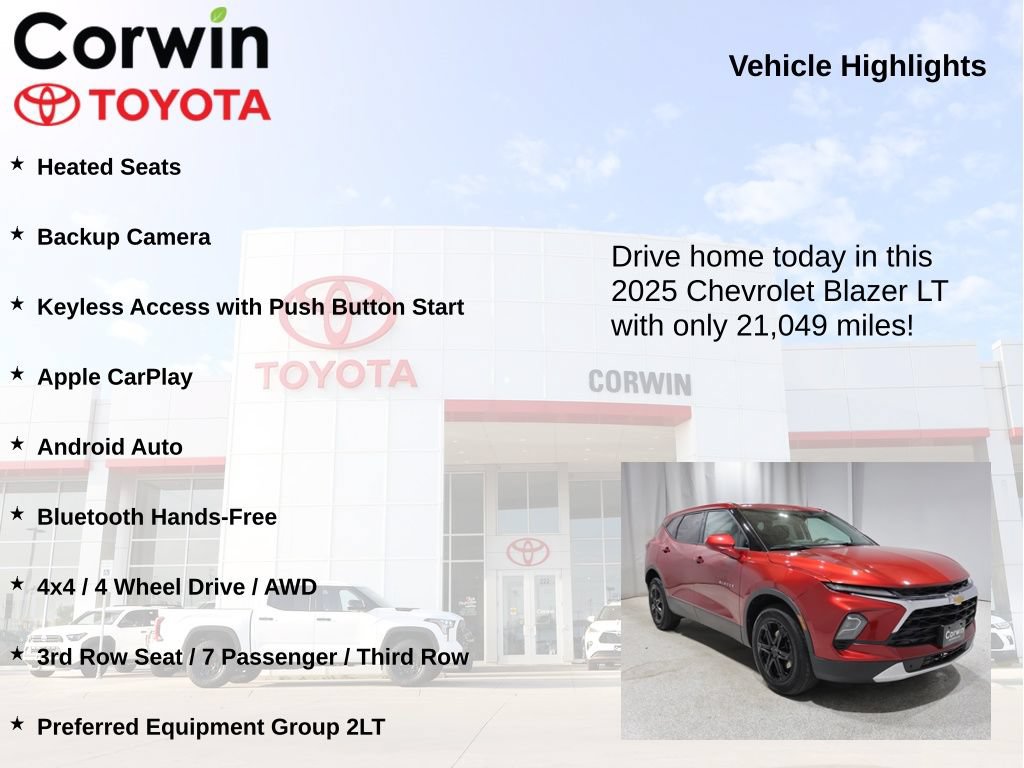 Used 2025 Chevrolet Blazer LT AWD/4WD image 6