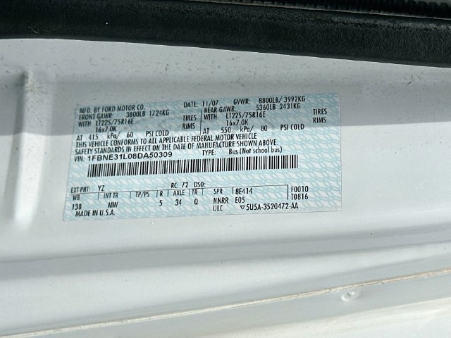 Used 2008 Ford E-350 and Econoline 350 XL RWD image 34