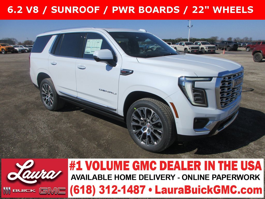 New 2026 GMC Yukon Denali w/ Sun & Power Step Package