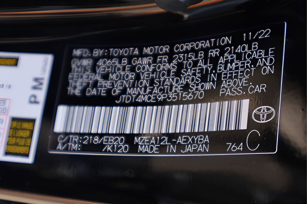 Certified 2023 Toyota Corolla XSE FWD image 22