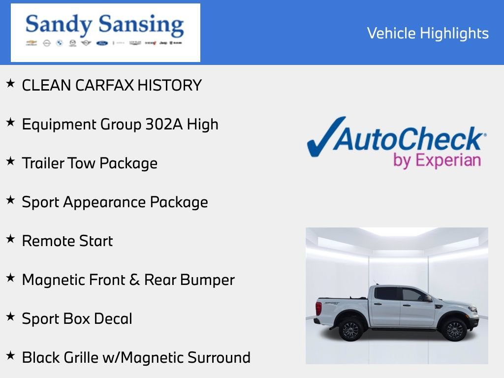 Used 2021 Ford Ranger XLT w/ Equipment Group 302A High AWD/4WD image 13
