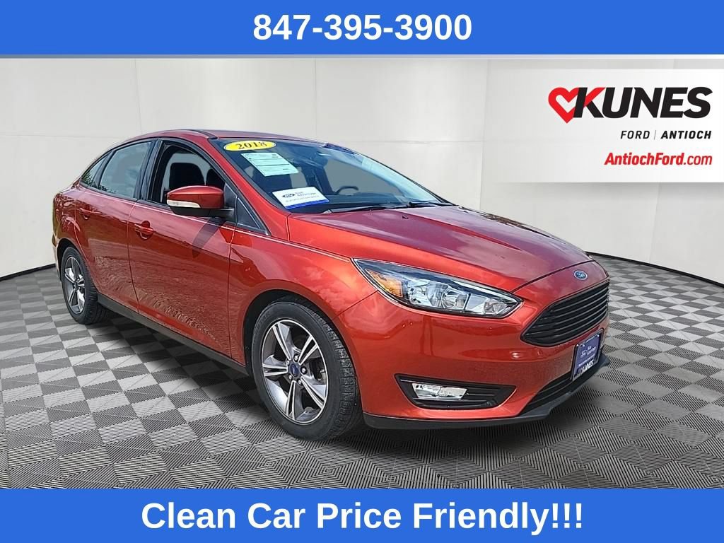 Certified 2018 Ford Focus SE w/ SE Appearance Package