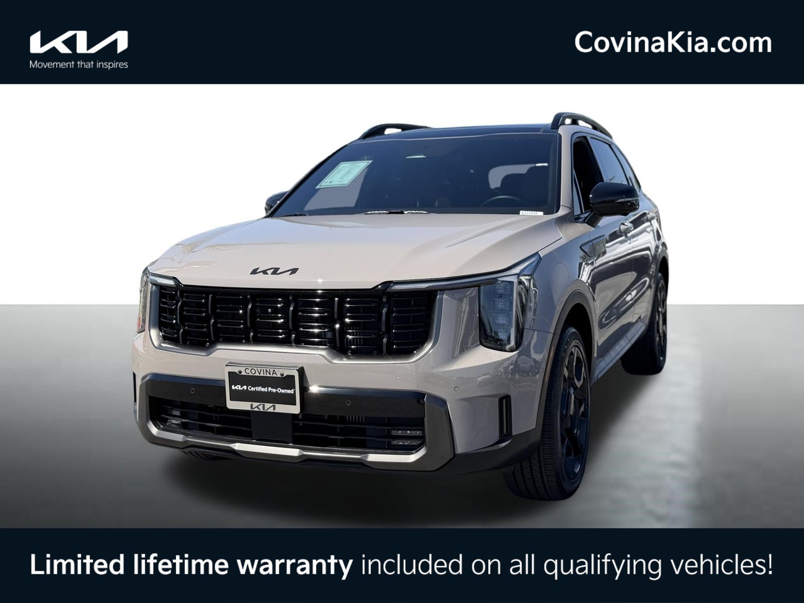 Certified 2025 Kia Sorento SX Prestige w/ Olive Brown Leather Package AWD/4WD image 4