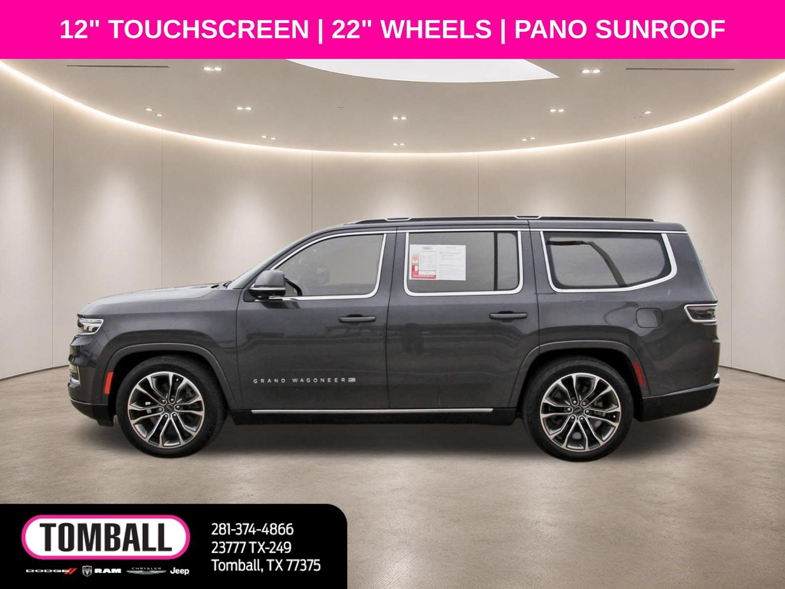 Used 2022 Jeep Grand Wagoneer Series III AWD/4WD image 4