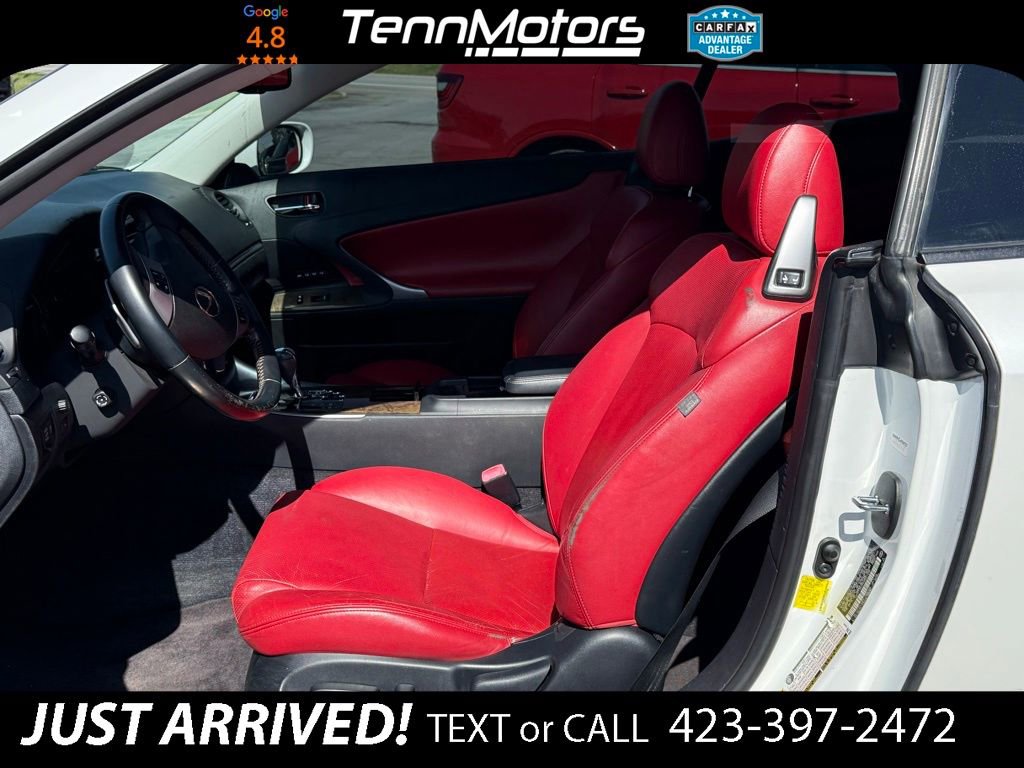 Used 2013 Lexus IS 250C w/ Luxury Pkg image 11