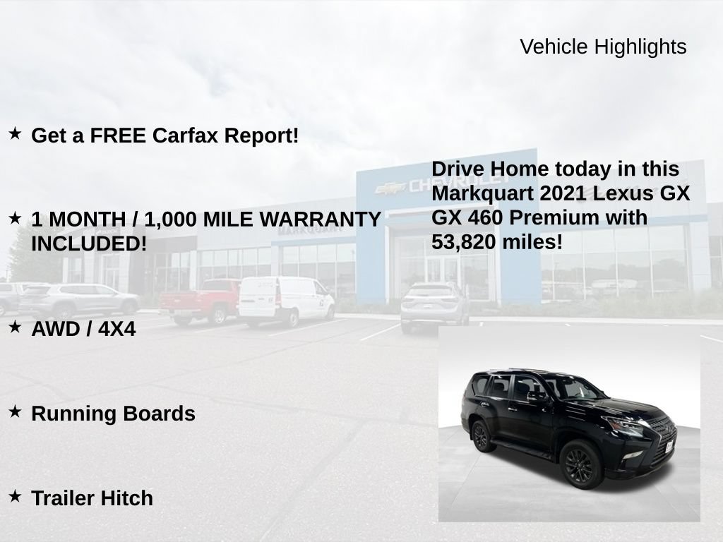Used 2021 Lexus GX 460 Premium AWD/4WD image 9