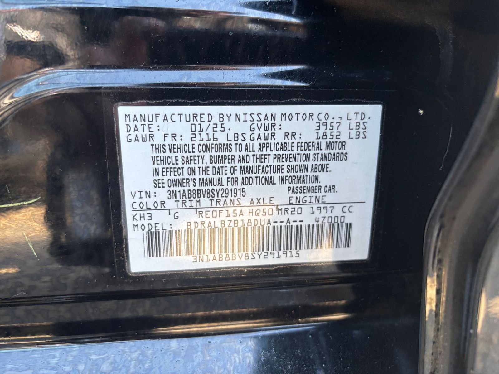 Used 2025 Nissan Sentra S image 27