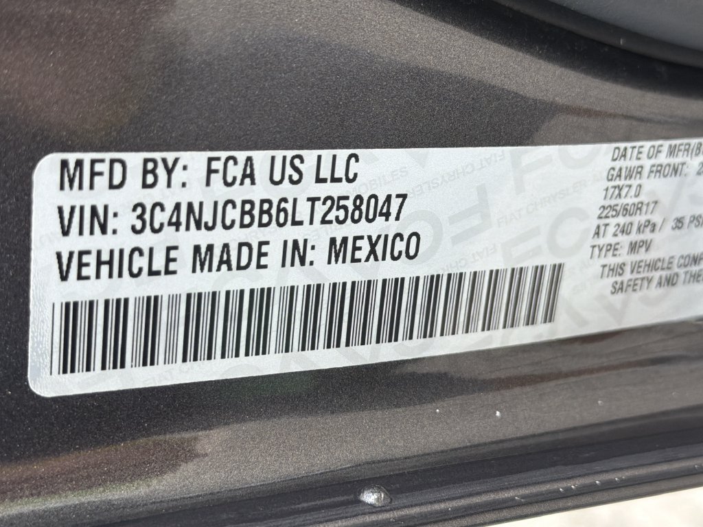 Used 2020 Jeep Compass Latitude w/ Popular Equipment Group FWD image 33