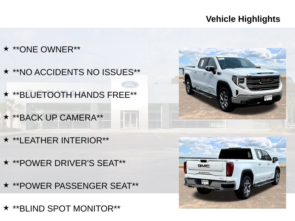 Used 2023 GMC Sierra 1500 SLT w/ SLT Premium Package AWD/4WD image 6
