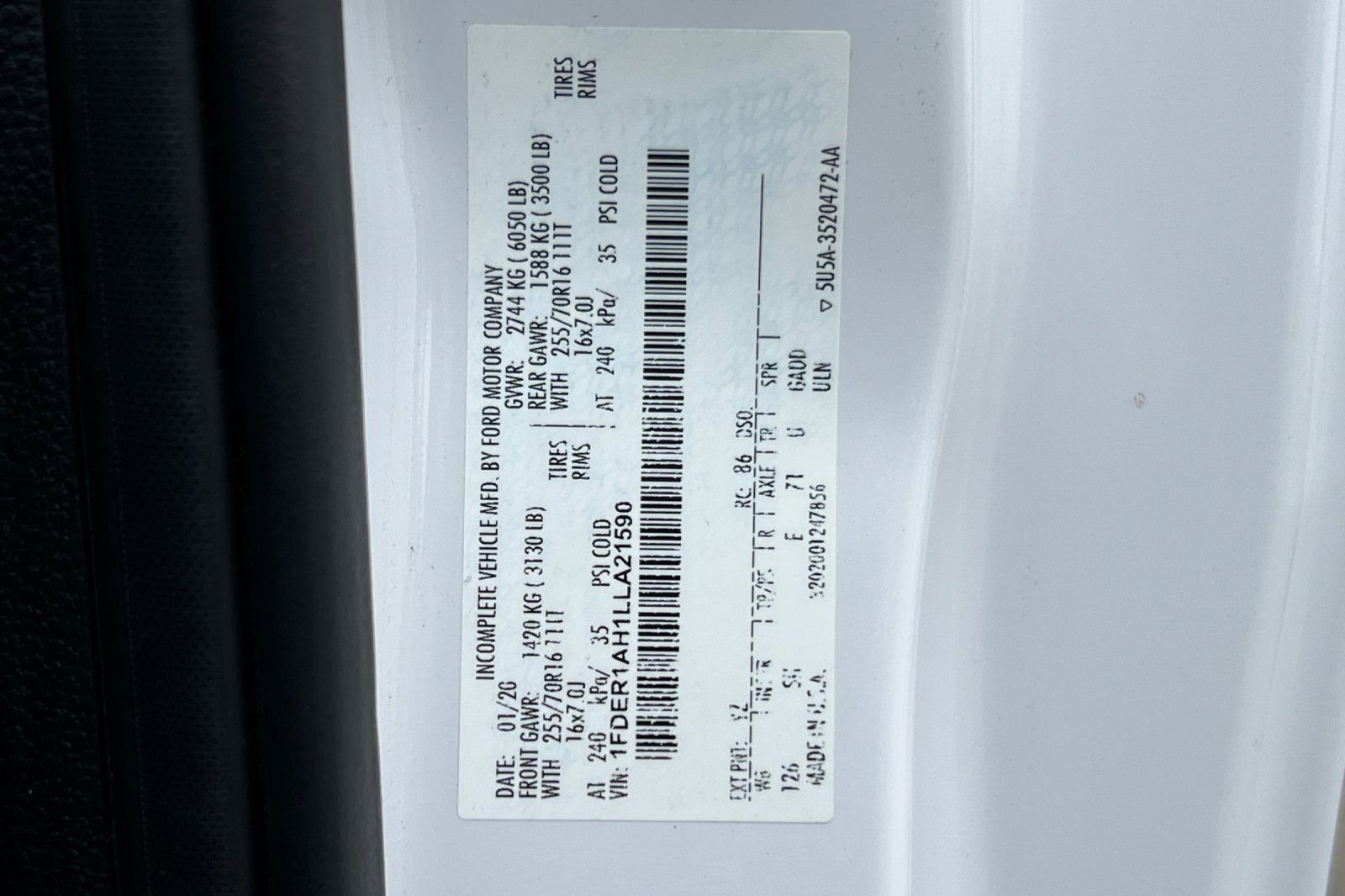 Used 2020 Ford Ranger XL w/ Equipment Group 101A Mid image 26