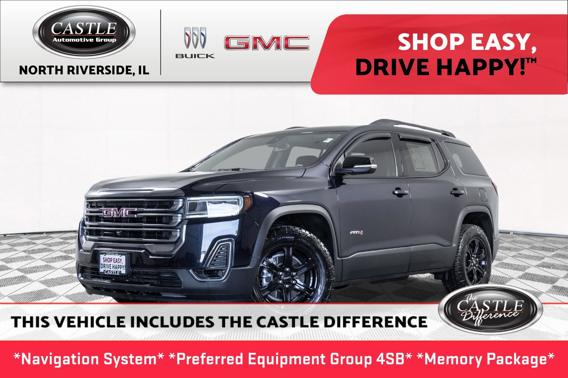 Used 2022 GMC Acadia AT4 w/ Technology Package