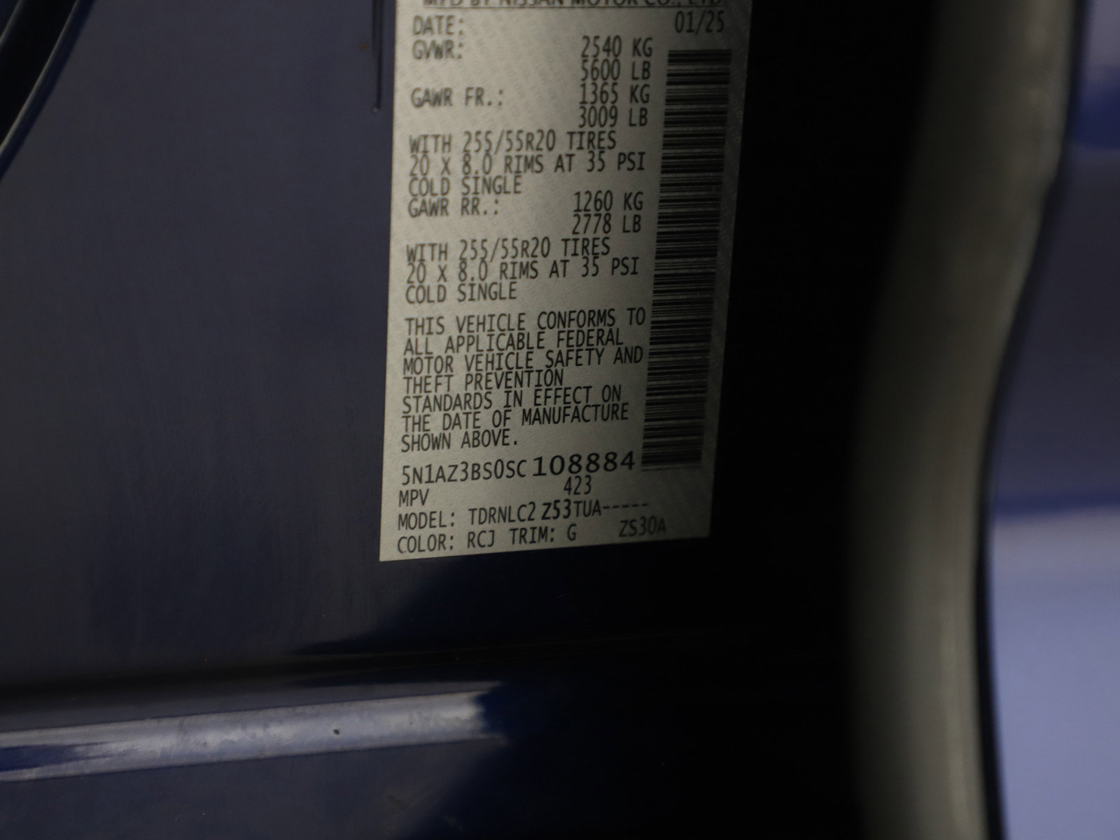 Used 2025 Nissan Murano SV image 30