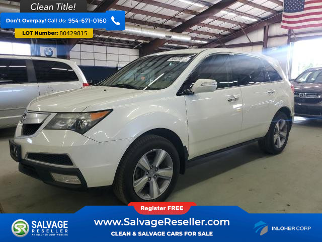 Used 2012 Acura MDX w/ Technology Package