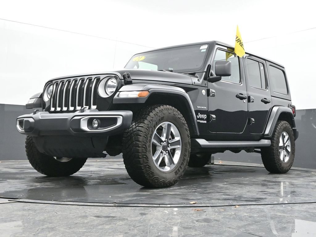 Used 2021 Jeep Wrangler Unlimited Sahara image 46