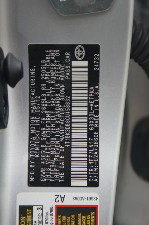Used 2012 Toyota Avalon Limited FWD image 21